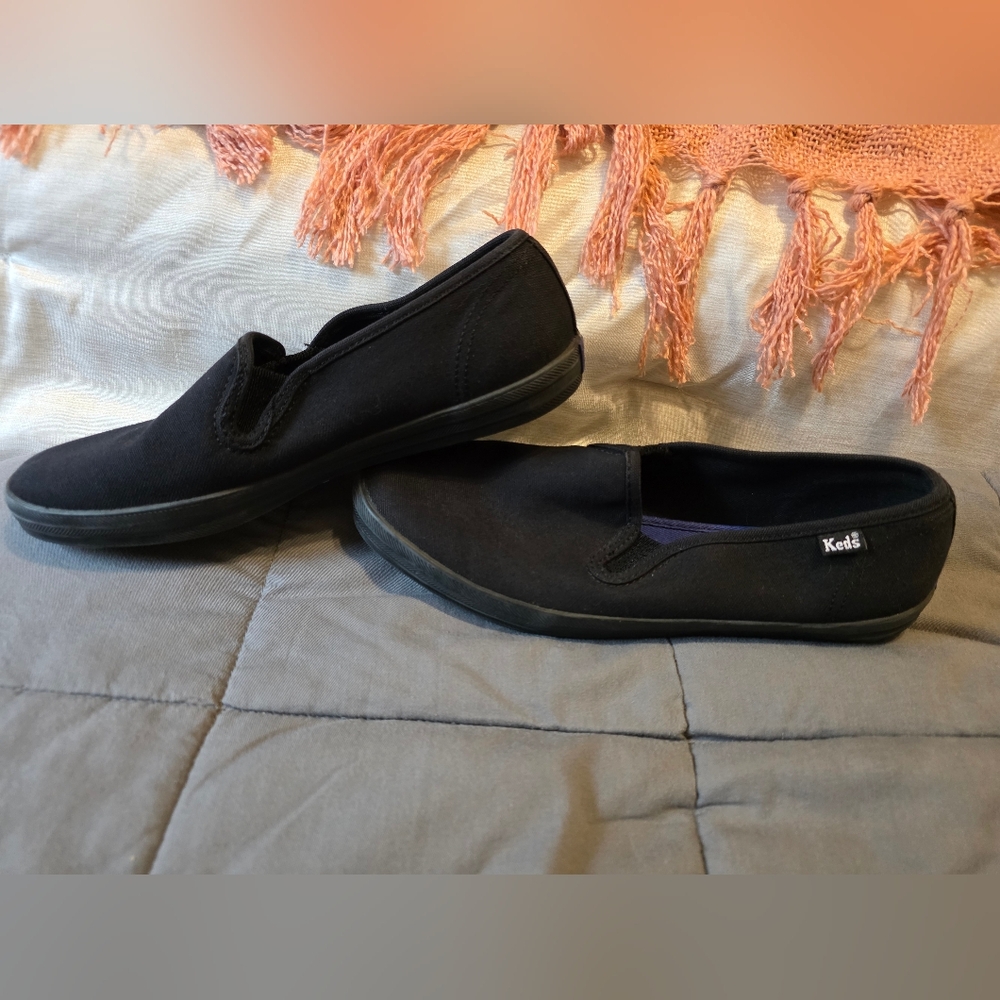 Keds Black Slip On Shoes